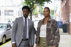 Tory Kittles and Queen Latifah in 'The Equalizer'