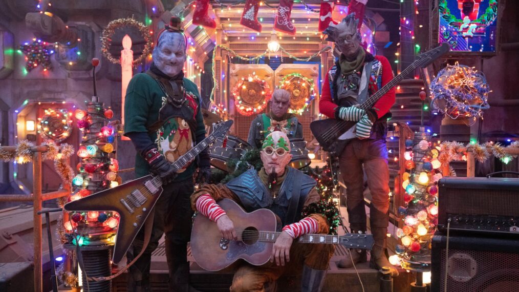 The Old 97's in 'The Guardians of the Galaxy Holiday Special'