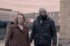 Elisabeth Moss and O-T Fagbenle in 'The Handmaid's Tale'