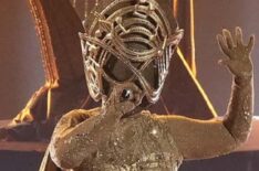 Amber Riley as Harp on 'The Masked Singer' Season 8
