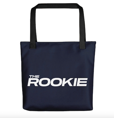 Die Premium-Einkaufstasche mit Rookie-Logo