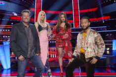 Blake Shelton, Gwen Stefani, Camila Cabello, and John Legend for 'The Voice' Season 22