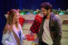 Holland Roden and Tyler Hynes in 'Time for Him to Come Home for Christmas'