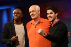 Wayne Brady, Colin Mochrie & Darren Criss in 'Whose Line Is It Anyway'