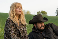 Kelly Reilly and Cole Hauser in 'Yellowstone'