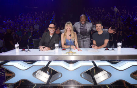 Howie Mandel, Heidi Klum, Terry Crews, Simon Cowell - 'America's Got Talent'