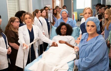 Elisabeth Finch on 'Grey's Anatomy' episode 'Silent All These Years' from Season 15