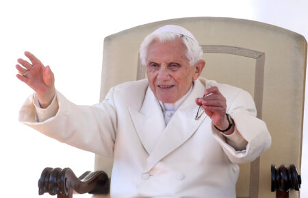 Pope Benedict XVI holds his final general audience before his retirement