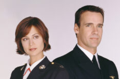 Catherine Bell and David James Elliott in 'Jag'