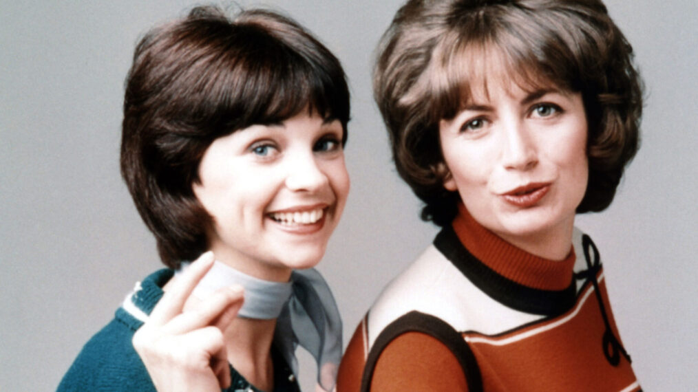 Cindy Williams and Penny Marshall in 'Laverne and Shirley'
