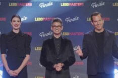 Amy Corbett, Jamie Berard, and Will Arnett on 'LEGO Masters'