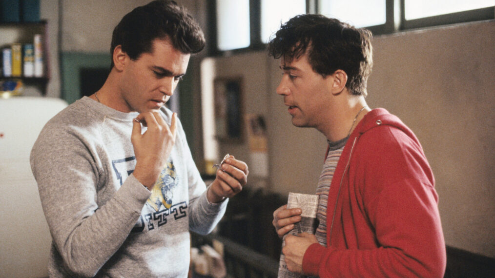 Ray Liotta and Tom Hulce in 'Dominick and Eugene'