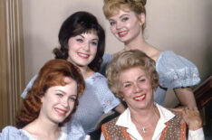 Linda Kaye Henning, Pat Woodell, Bea Benaderet, and Jeannine Riley in 'Petticoat Junction'