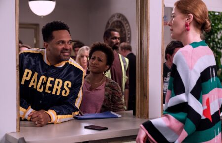 The Upshaws - Mike Epps as Bennie, Wanda Sykes as Lucretia, Melinda Chilton as Millicent