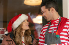 Brooke D'Orsay and Ryan Paevey in 'A Fabled Holiday'