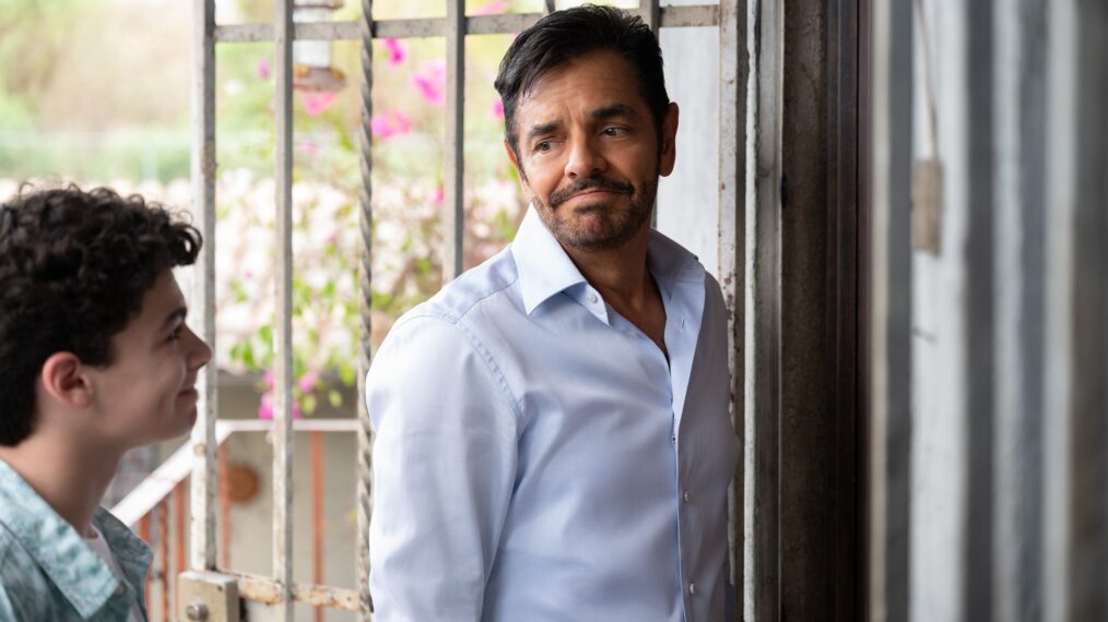 Raphael Alejandro and Eugenio Derbez in 'Acapulco'