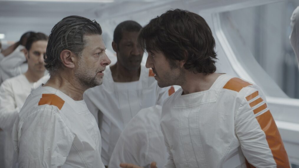 Andy Serkis and Diego Luna in 'Andor'