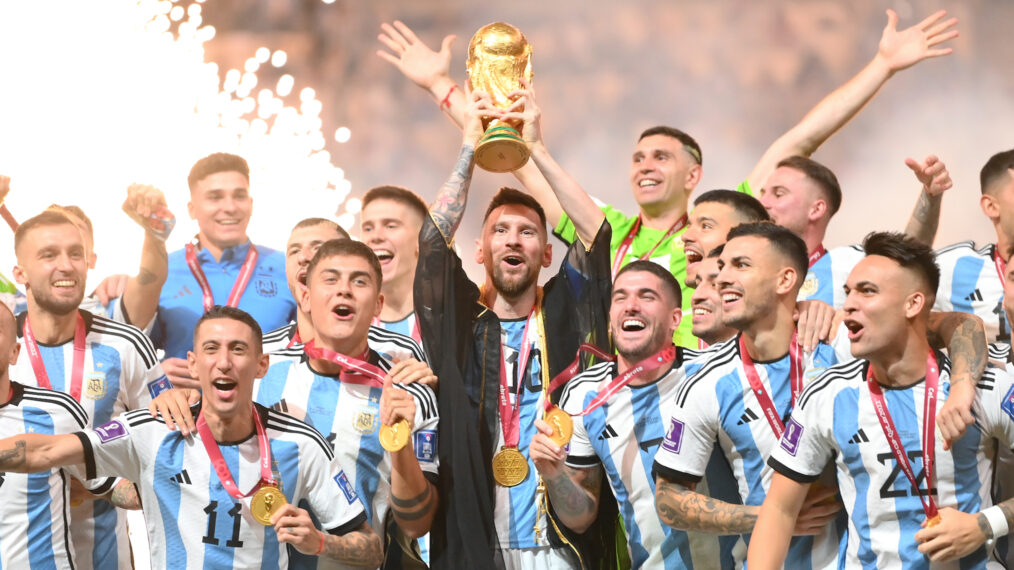 FOX Soccer on X: ARGENTINA IS THE 2022 FIFA WORLD CUP CHAMPION