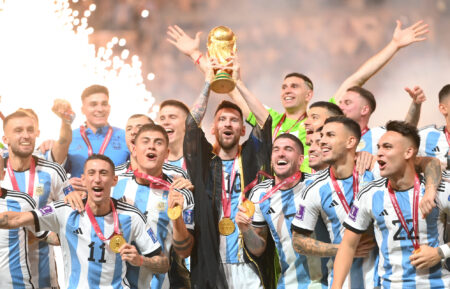 Lionel Messi and Argentina soccer team 2022 World Cup