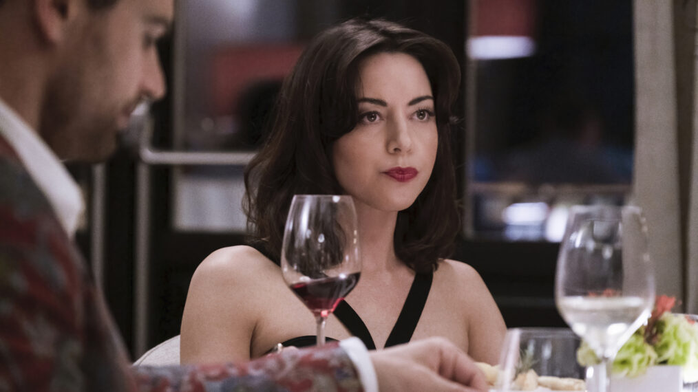 Aubrey Plaza as Harper on 'The White Lotus'