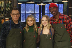 Fred Armisen, Nicole Richie, Kristen Bell, & JB Smoove in 'Baking It: Maya Rudolph and Amy Poehler's Celebrity Holiday Special'