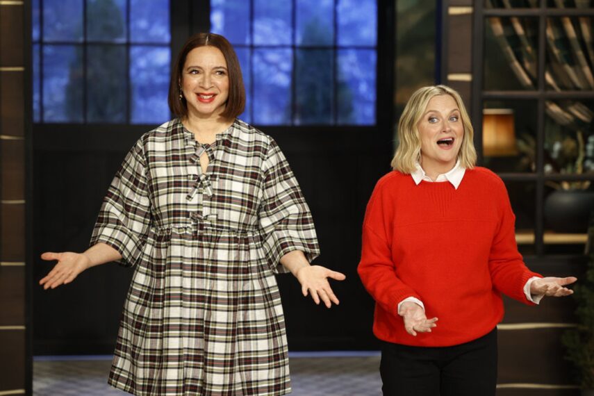 Maya Rudolph and Amy Poehler for 'Baking It' Season 2