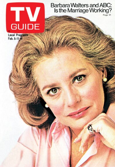 Barbara Walters on TV Guide Magazine