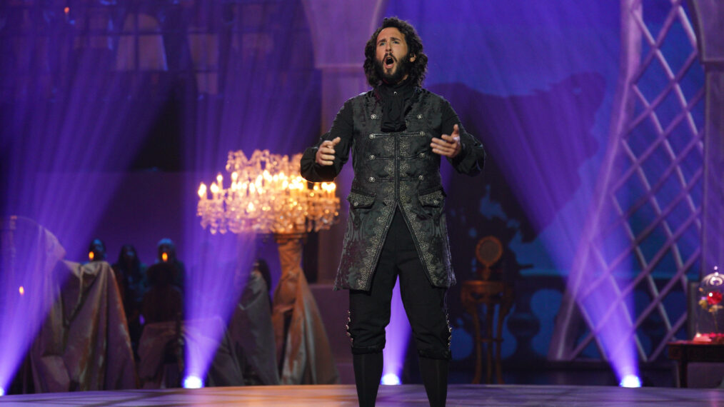 Josh Groban in 'Beauty and the Beast: A 30th Celebration' on ABC