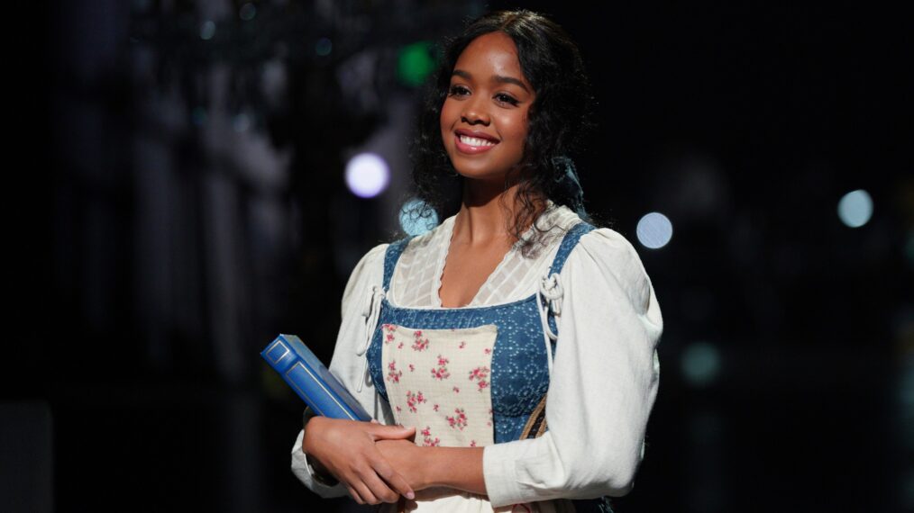 H.E.R. as Belle in 'Beauty & the Beast: A 30th Celebration'