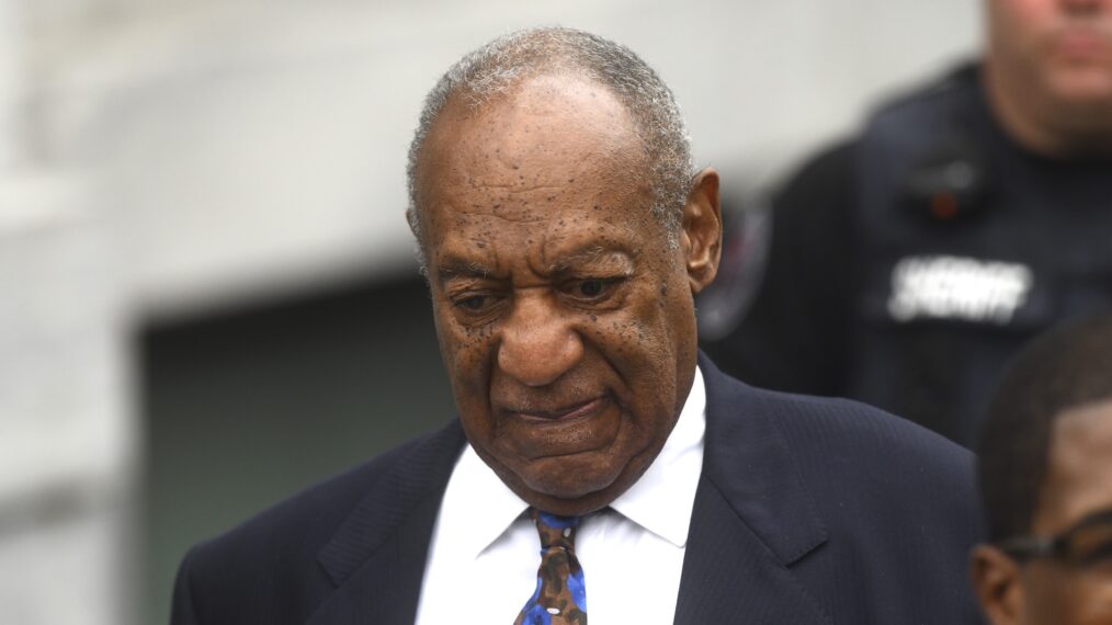 Bill Cosby at the sentencing of his sexual assault trial