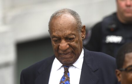 Bill Cosby at the sentencing of his sexual assault trial