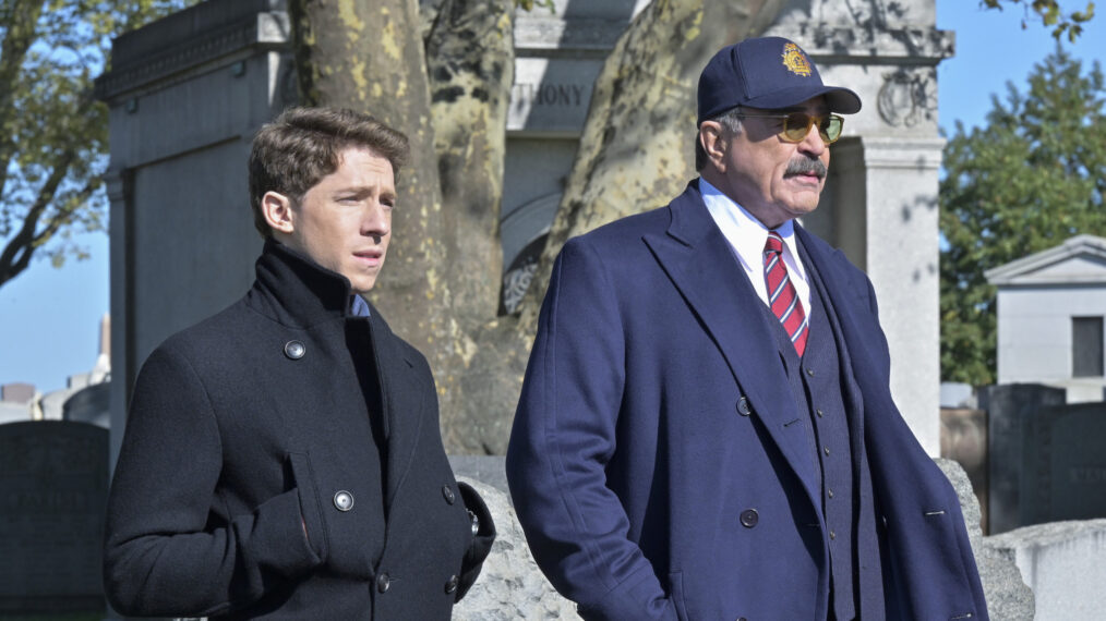 Will Hochman and Tom Selleck in 'Blue Bloods'
