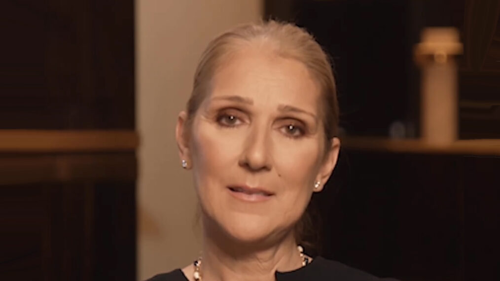 Celine Dion in Instagram video