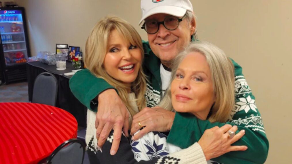 Christie Brinkley, Chevy Chase, and Beverly D'Angelo