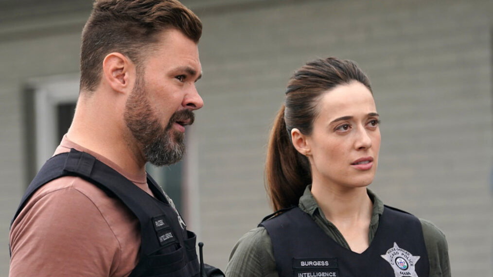 Patrick John Flueger e Marina Squerciati in 'Chicago P.D.'