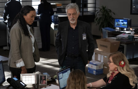 Aisha Tyler, Joe Mantegna, A.J. Cook, and Kirsten Vangsness in 'Criminal Minds: Evolution'