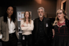 Aisha Tyler, AJ Cook, Joe Mantegna, and Kirsten Vangsness in 'Criminal Minds: Evolution'