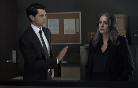 Nicholas D'Agosto and Paget Brewster in 'Criminal Minds: Evolution'