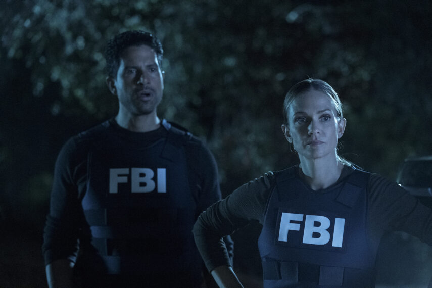 Adam Rodriguez and A.J. Cook in 'Criminal Minds: Evolution'