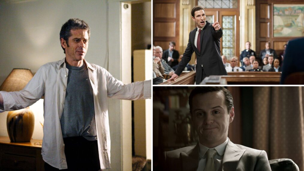 C. Thomas Howell in 'Criminal Minds,' Pablo Schreiber in 'SVU,' and Andrew Scott in 'Sherlock'