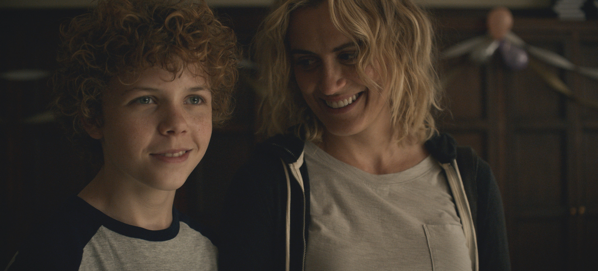 Colin O'Brien and Taylor Schilling in 'Dear Edward'