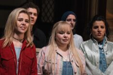 Saoirse Monica Jackson, Dylan Llewellyn, Nicola Coughlan, Louisa Clare Harland, and Jamie-Lee O'Donnell in 'Derry Girls'