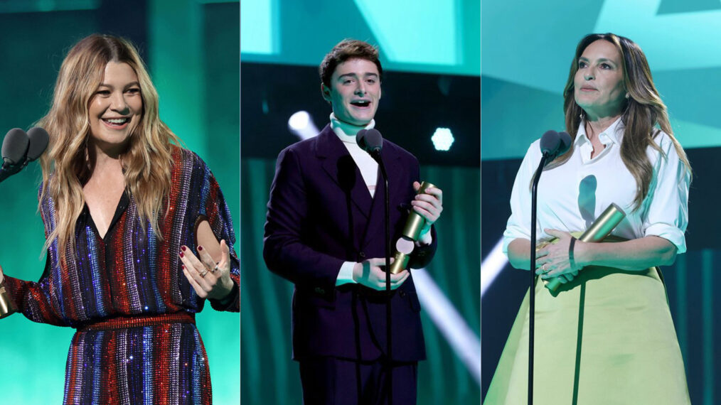 Ellen Pompeo, Noah Schnapp, Mariska Hargitay at People's Choice Awards 2022