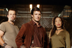 Firefly - Adam Baldwin, Nathan Fillion, and Gina Torres