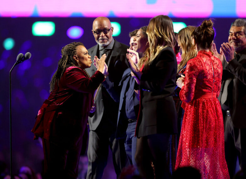 Grey's Anatomy crew at People's Choice Awards