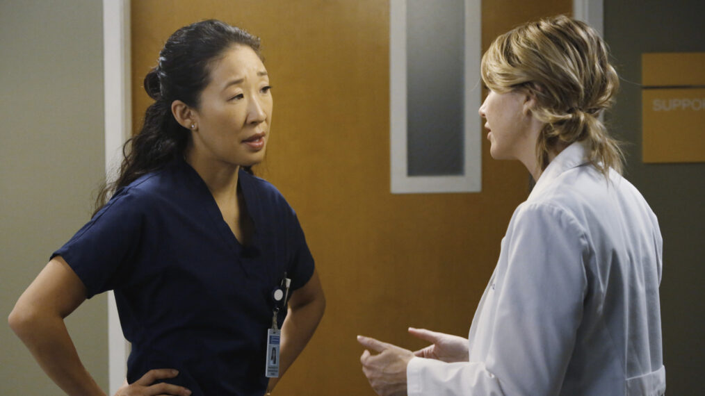 Grey's Anatomy - Season 10 - Cristina and Meredith - Sandra Oh and Ellen Pompeo