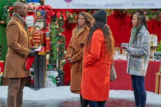 BJ Britt, Nadine Ellis, Tamala Jones, and Sariah Gerald in 'The Holiday Stocking'