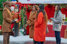 BJ Britt, Nadine Ellis, Tamala Jones, and Sariah Gerald in 'The Holiday Stocking'