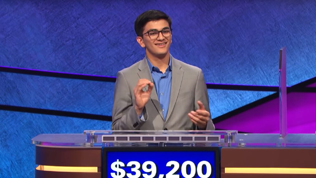 Avi Gupta during the 'Jeopardy!' Teen Tournament