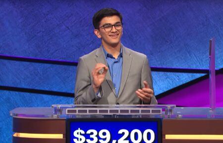 Avi Gupta during the 'Jeopardy!' Teen Tournament